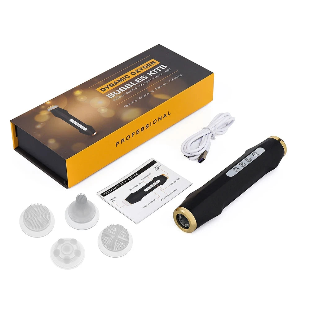 Oxygen Bubble Facial Device