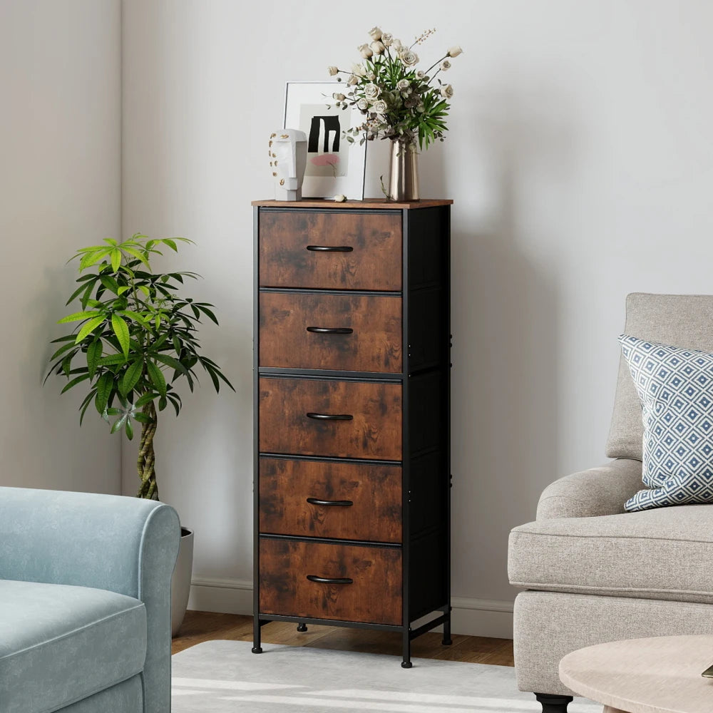 Fabric Drawer Bedroom Dresser