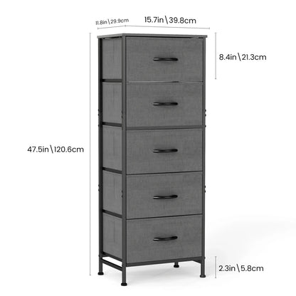 Fabric Drawer Bedroom Dresser