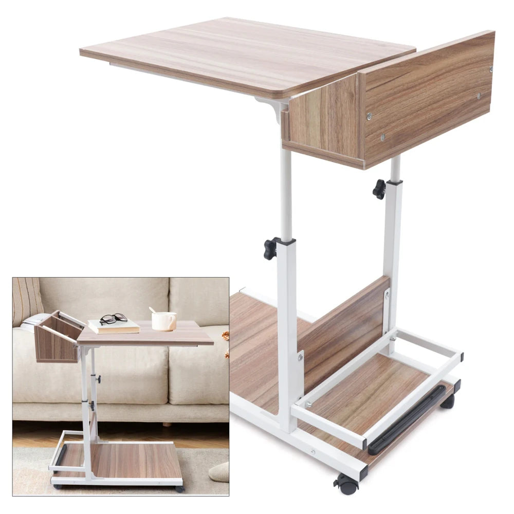 Modern C-Shaped Side Table