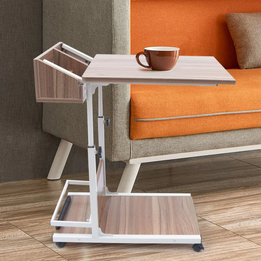 Modern C-Shaped Side Table