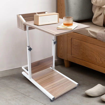 Modern C-Shaped Side Table
