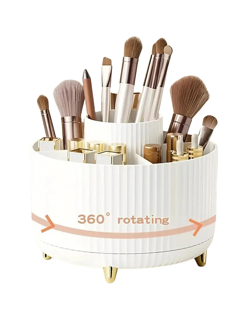 Rotating Cosmetic Storage Organizer