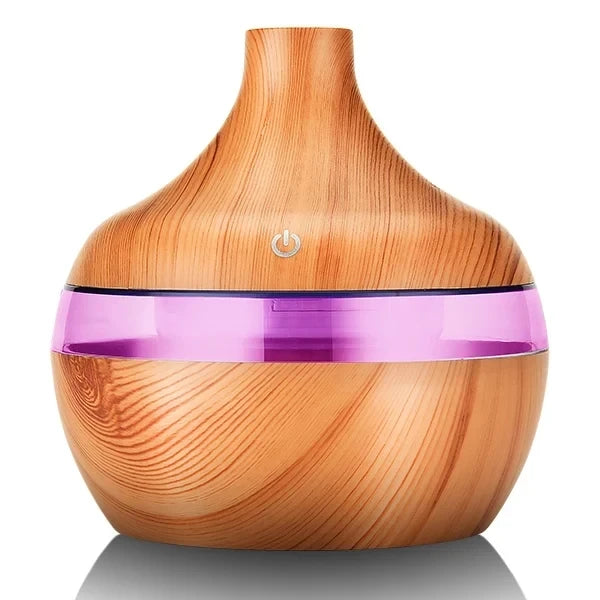 Wood Ultrasonic Aroma Air Humidifier