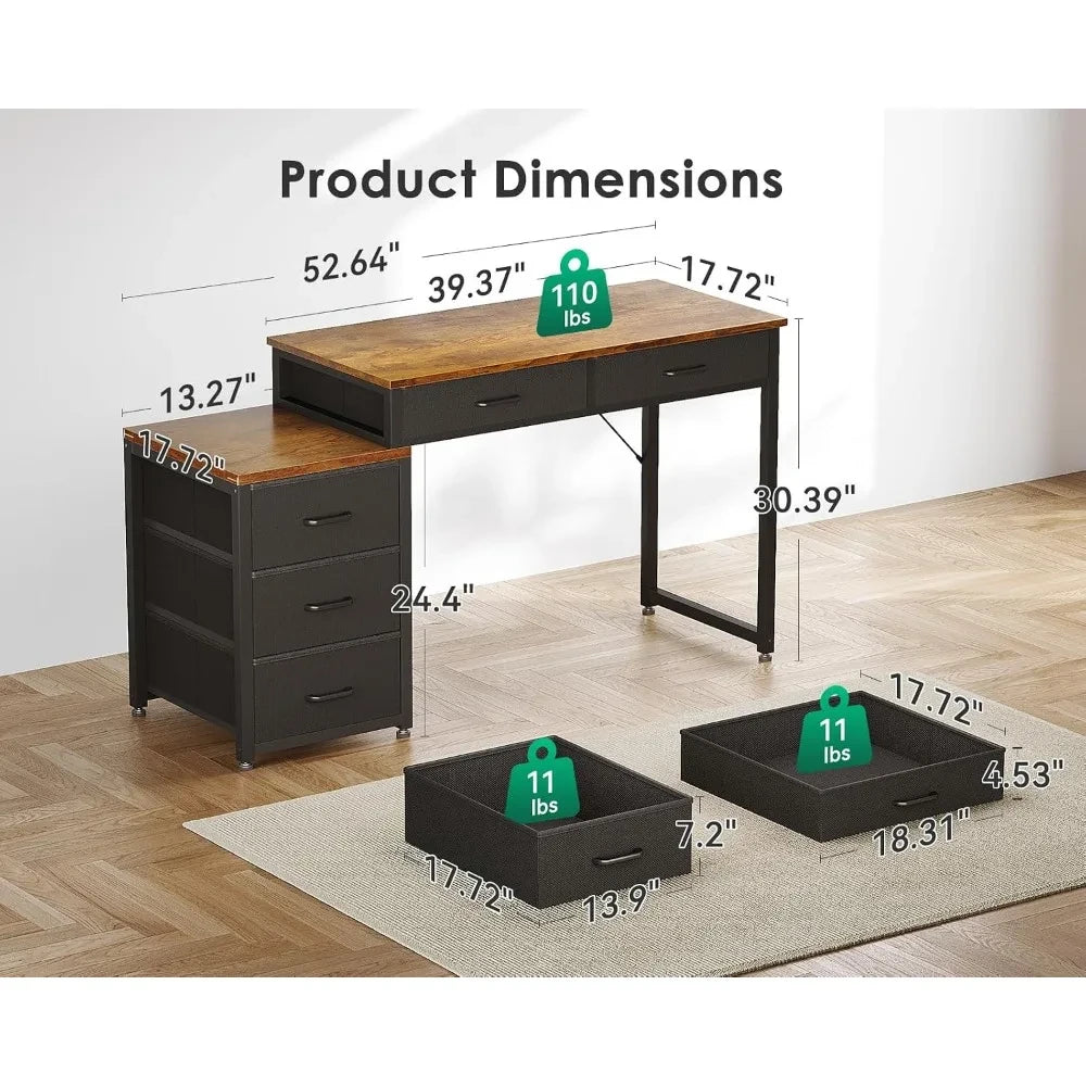 Reversible Home Office Desk