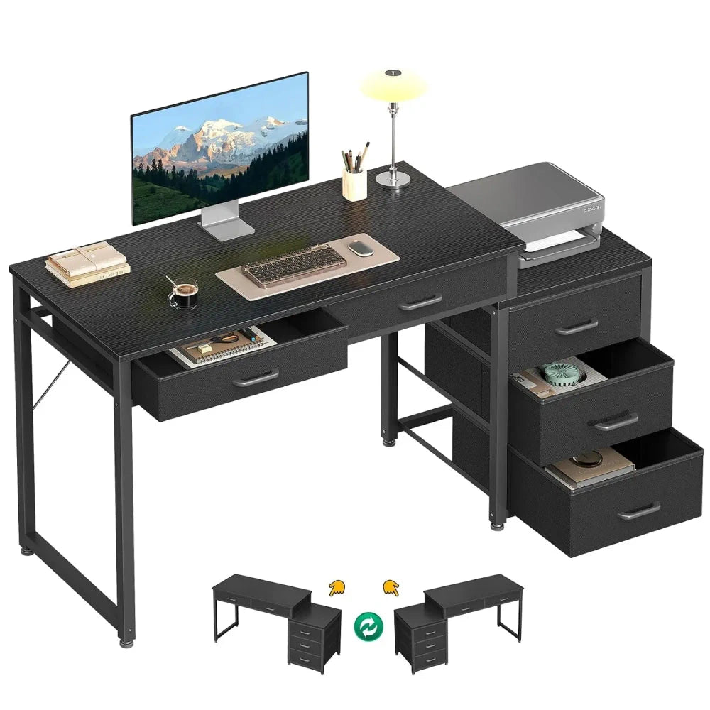 Reversible Home Office Desk
