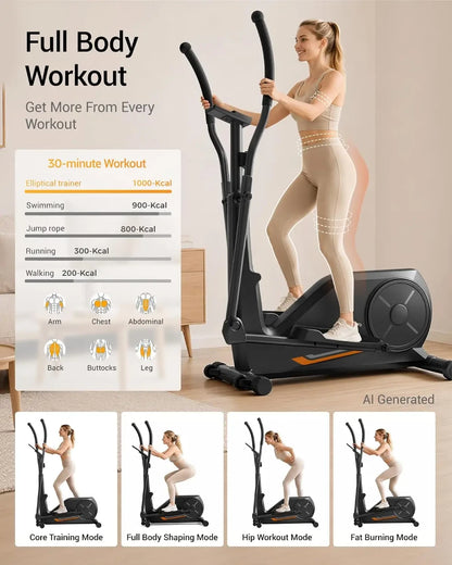 Compact Quiet Magnetic Elliptical