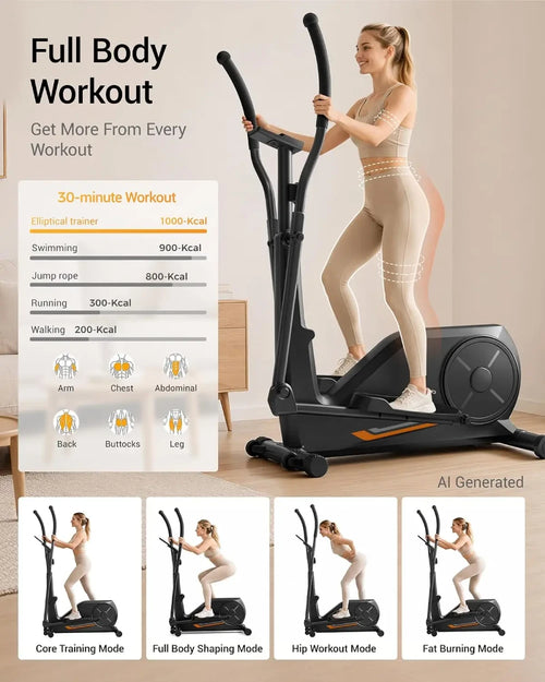 Compact Quiet Magnetic Elliptical
