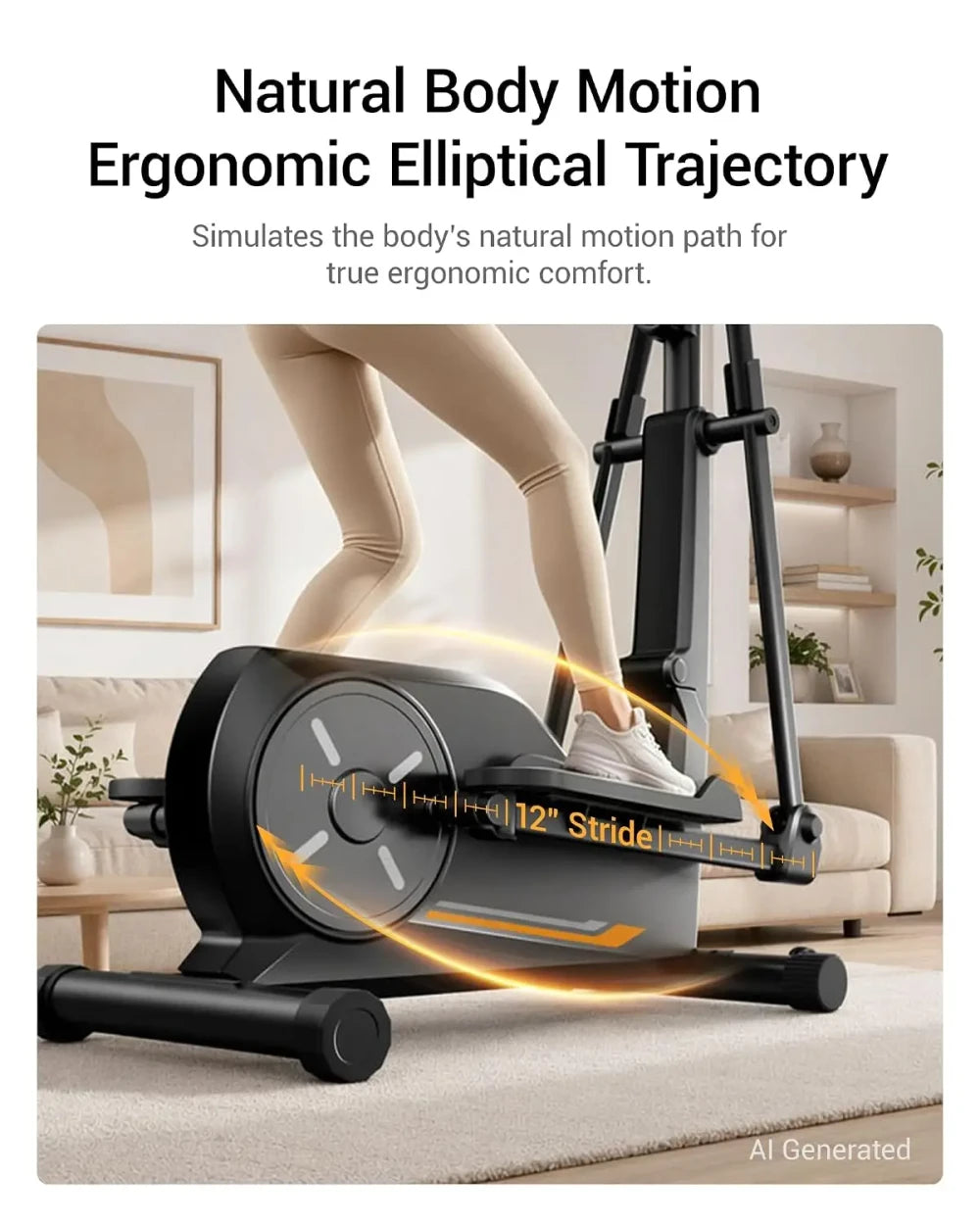Compact Quiet Magnetic Elliptical