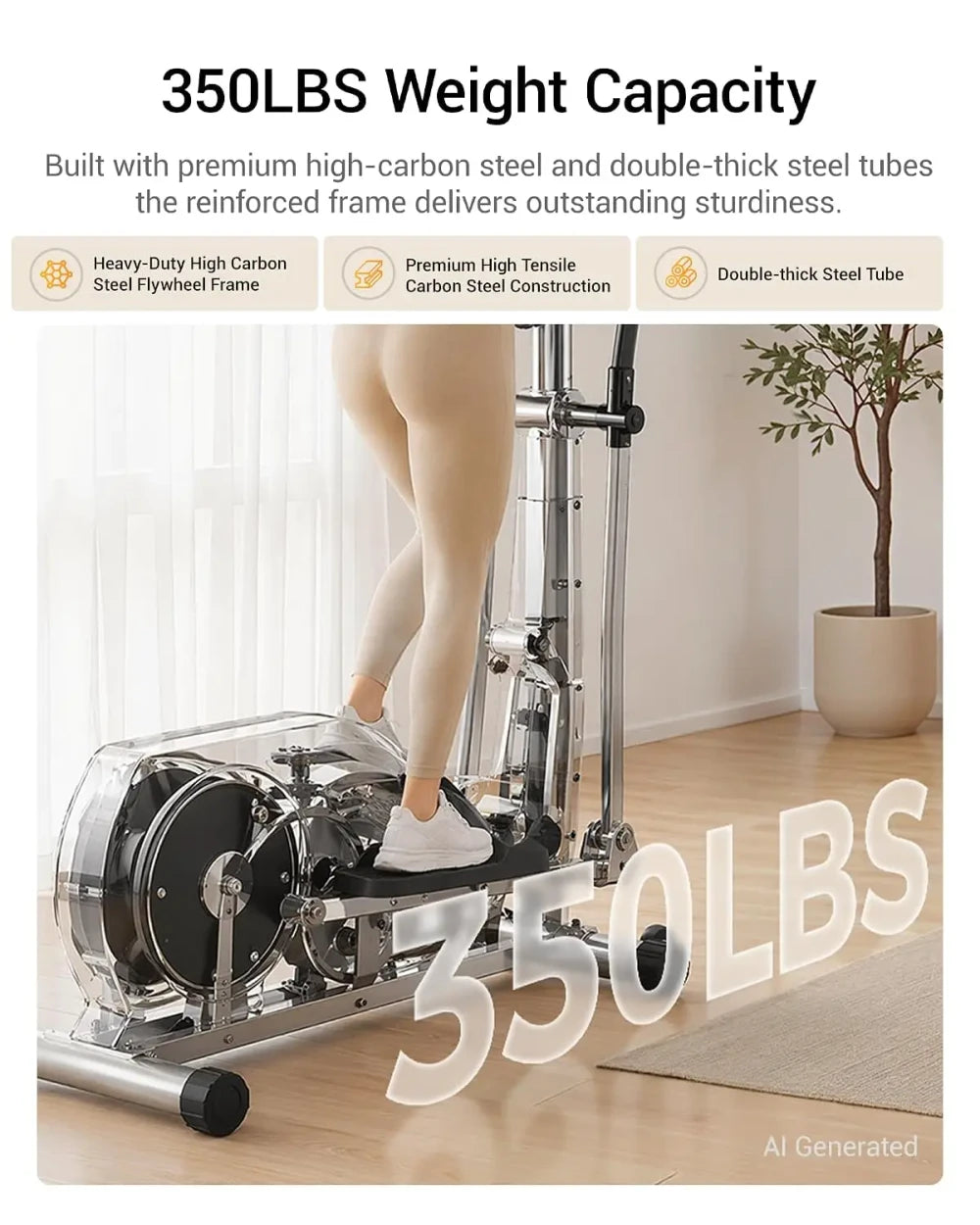 Compact Quiet Magnetic Elliptical