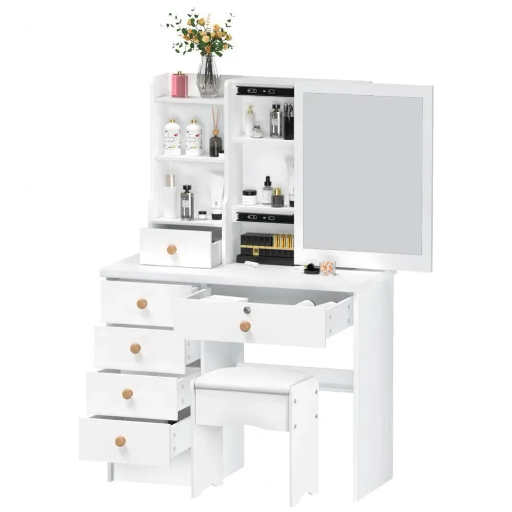 Minimalist Glow Vanity