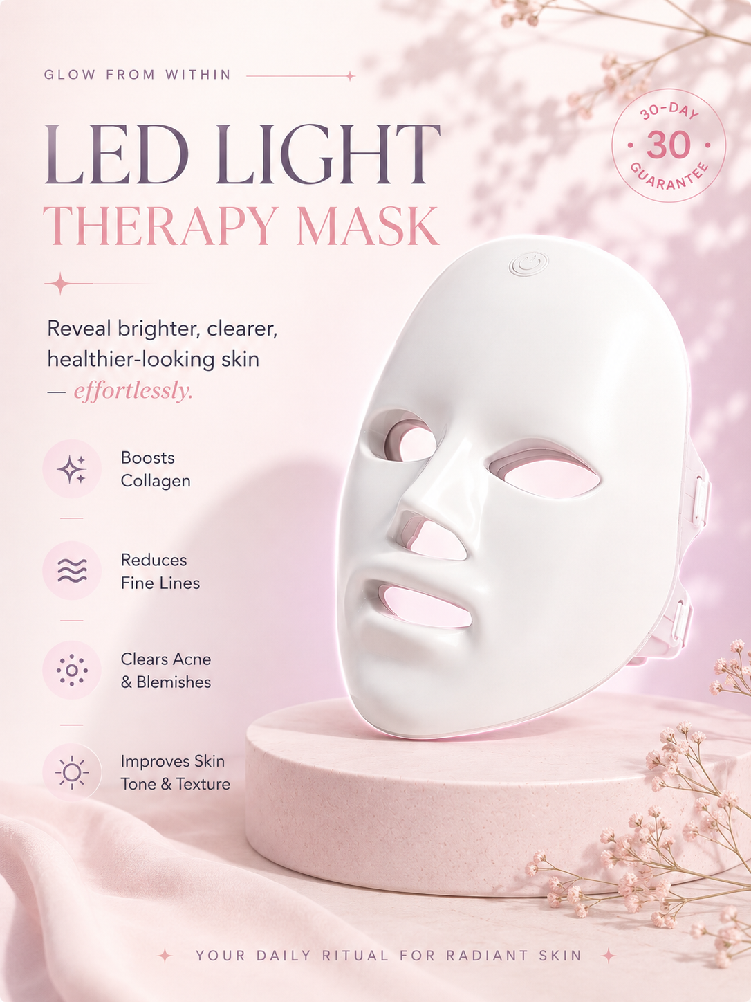 LED Glow Facial Mask