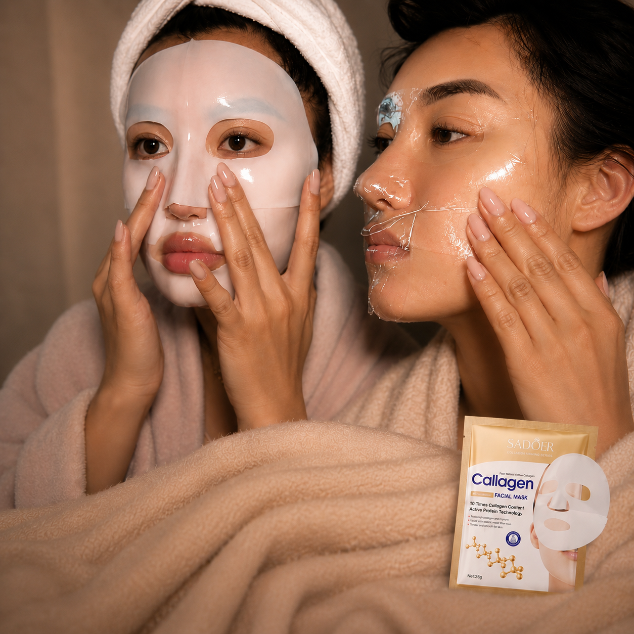 Korean Collagen Anti Wrinkle Facial Mask